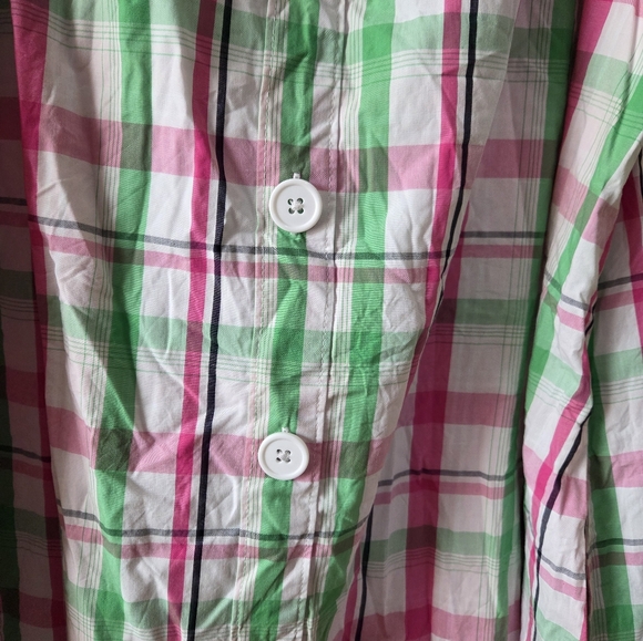 Crown & Ivy Pink Palace II Striped Off Shoulder Ruffle Dress Size Large - Picture 4 of 6